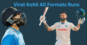 runs of Virat Kohli in all formats